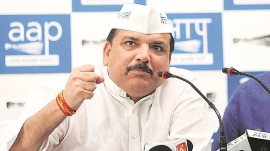 Jagdeep Dhankhar, AAP, Sanjay Singh, Rajya Sabha, Rajya Sabha news, Rajya Sabha latest news, Sanjay Singh oath, Rajya Sabha chairman