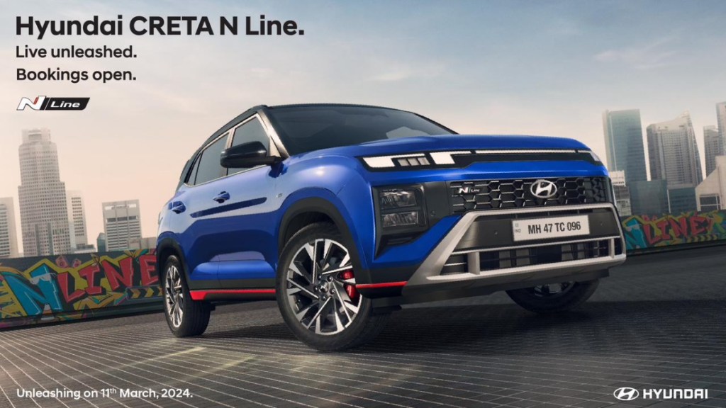 hyundai creta n line bookings open