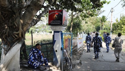 Fresh protests rock restive Sandeshkhali, Locket Chatterjee detained, TMC leader's house attacked