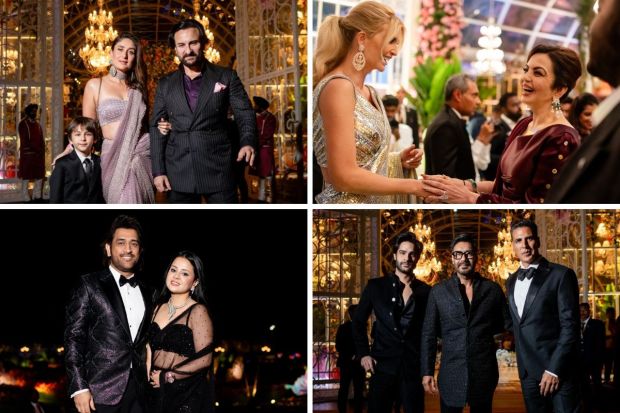 Gujarat’s Jamnagar is currently abuzz with global luminaries and distinguished personalities as they converge to partake in the extravagant pre-wedding celebrations of Anant Ambani, the youngest scion of Reliance Chairman Mukesh Ambani. Anant is poised to embark on marital bliss with Radhika Merchant, the daughter of industrialist Viren Merchant. This star-studded event has attracted a diverse array of attendees, ranging from Bollywood stalwarts like Shah Rukh Khan, Salman Khan, and Ranbir Kapoor, to renowned sports figures including MS Dhoni, Rohit Sharma, and Sachin Tendulkar. The three-day festivity promises a blend of opulence, glamour, and high-profile attendees from various spheres. Here’s a glimpse of the star-studded celebrations that has taken the internet by storm –  