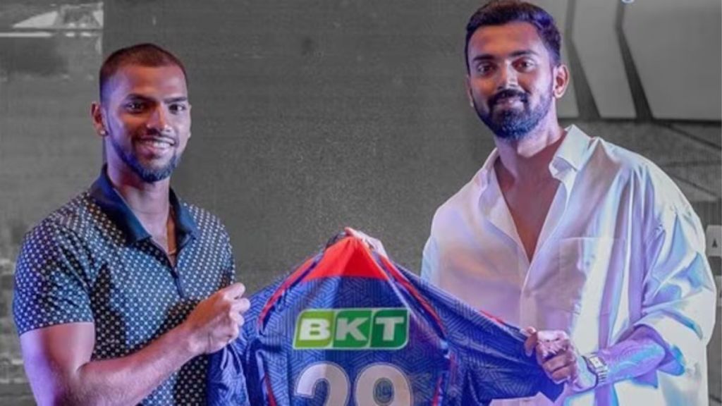 Nicholas Pooran with KL Rahul