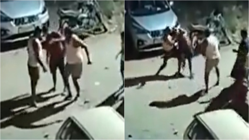 Bengaluru: Couple thrashed and abused by family over car parking | Watch Video