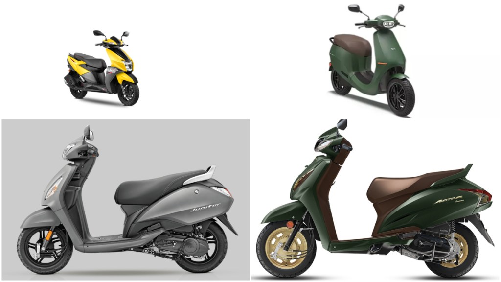 Top 10 highest selling scooters Feb 2024