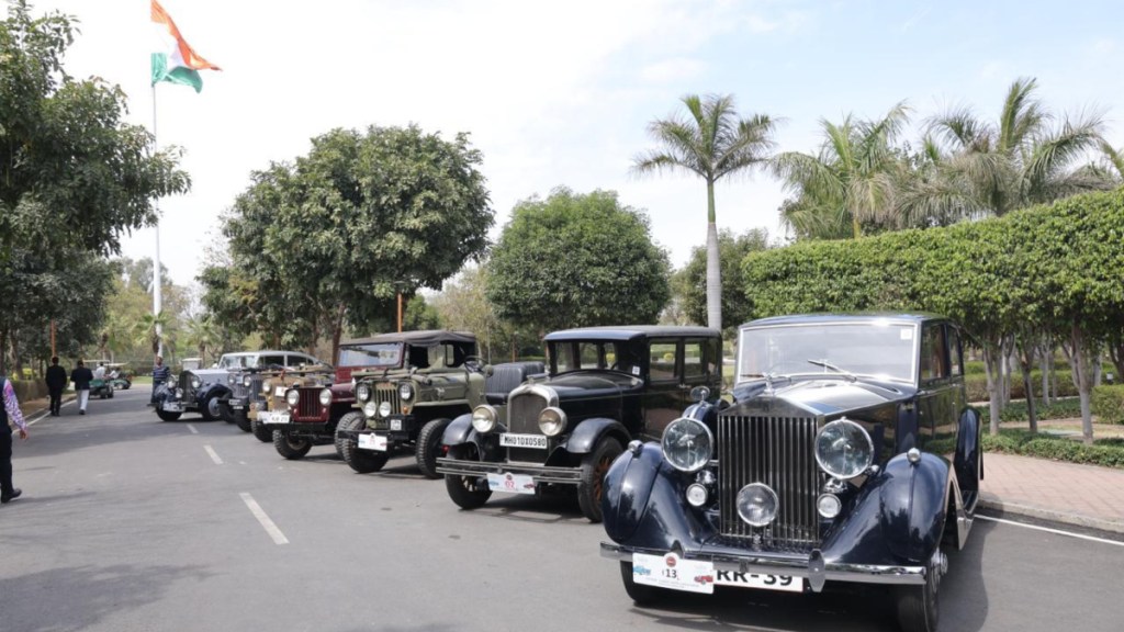 Vintage car rally organised in Delhi by ITC hotels Car News The