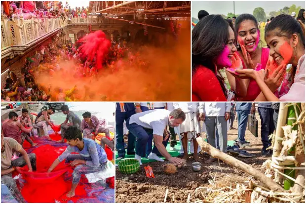 As the festival of colours, Holi is approaching near, people are getting ready to soak themselves in coloured powders (gulal and abir). In different cities of the country, shopkeepers have started selling different types of water guns and balloons to lure customers.This year, Holi will be celebrated on March 25. The festival is celebrated on the full moon day of the Hindu lunar month Phalguna. In the Gregorian calendar, the festival typically falls in February or March.The festival not only signifies the victory of good over evil but also celebrates the divine love of Radha and Lord Krishna.Predominantly, Holi is celebrated in the Indian subcontinent. But, now, the festival of colour has spread to other regions of Asia and parts of the Western world through the Indian diaspora.Here are some photos from across India. Have a look: