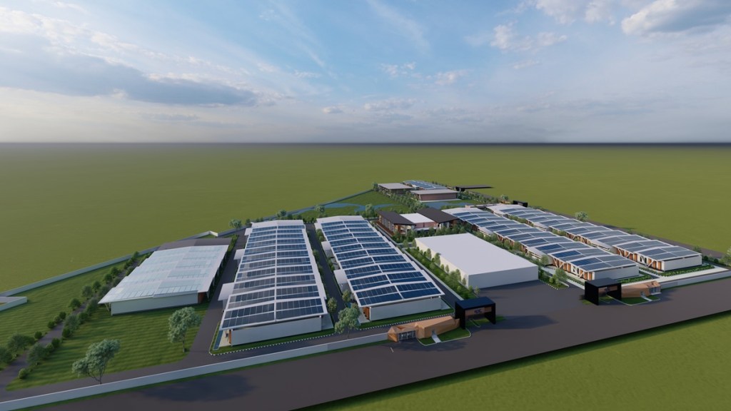 Colliers, EPIC Group, manufacturing facility, business operations, net positive, carbon footprint, textile production