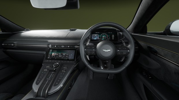 Aston Martin Vantage interiors