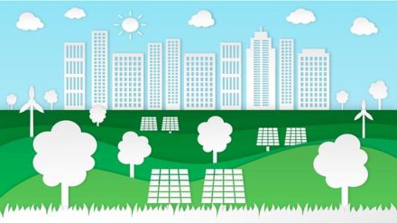 sustainability, eco-friendly practices, housing industry, environmental conservation, energy efficiency, renewable energy, greenhouse gas emissions, operational costs, carbon footprint, rainwater harvesting, resource consumption