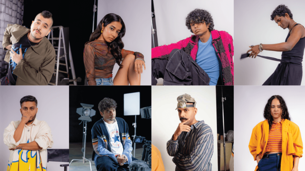 The campaign focuses on emerging artists who embody raw artistry, collaborating to produce four original tracks