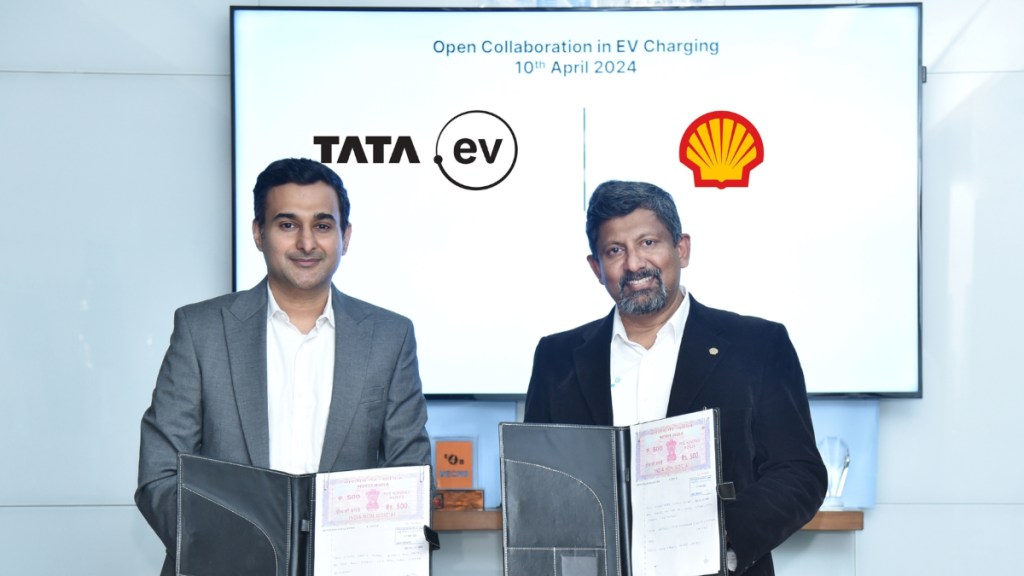 Tata Passenger Electric Mobility inks MoU with Shell India for EV ...