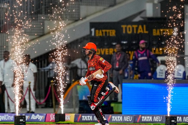 In Abhishek Sharma, Pat Cummins has found a great opner and surprise spinner. KKR will be watching Sharma very closely, who along with Shahbaz Ahmed destroyed RR's batting during Qualifier 2. (PTI Photo)