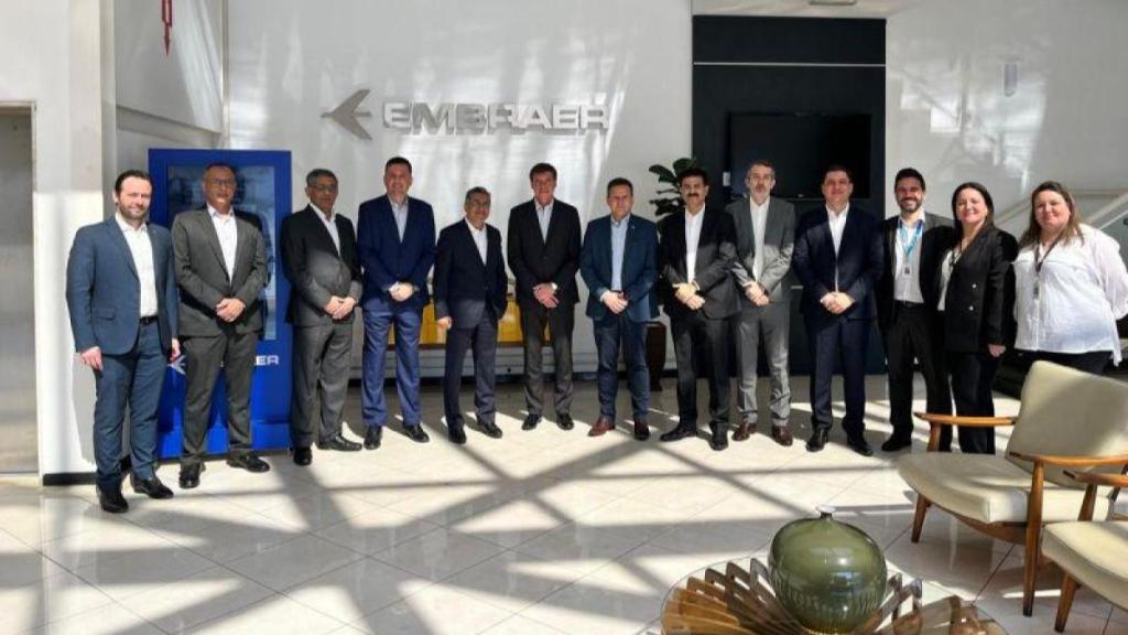 embraer, mahindra, defence, defence news, c-390 millennium