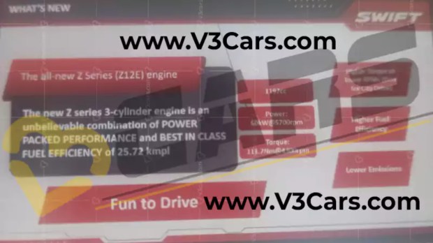 Maruti Swift engine specs