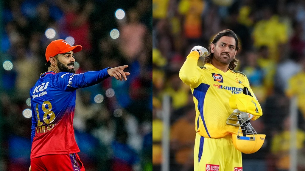 RCB vs CSK, RCB vs CSK news, RCB vs CSK match 68, IPL 2024, M Chinnaswamy Stadium, Royal Challengers Bengaluru vs Chennai Super Kings, Royal Challengers Bengaluru news, Chennai Super Kings news, Virat Kohli, Faf Du Plessis, Dinesh Karthik, MS DHoni, Ruturaj Gaikwad, Bengaluru weather