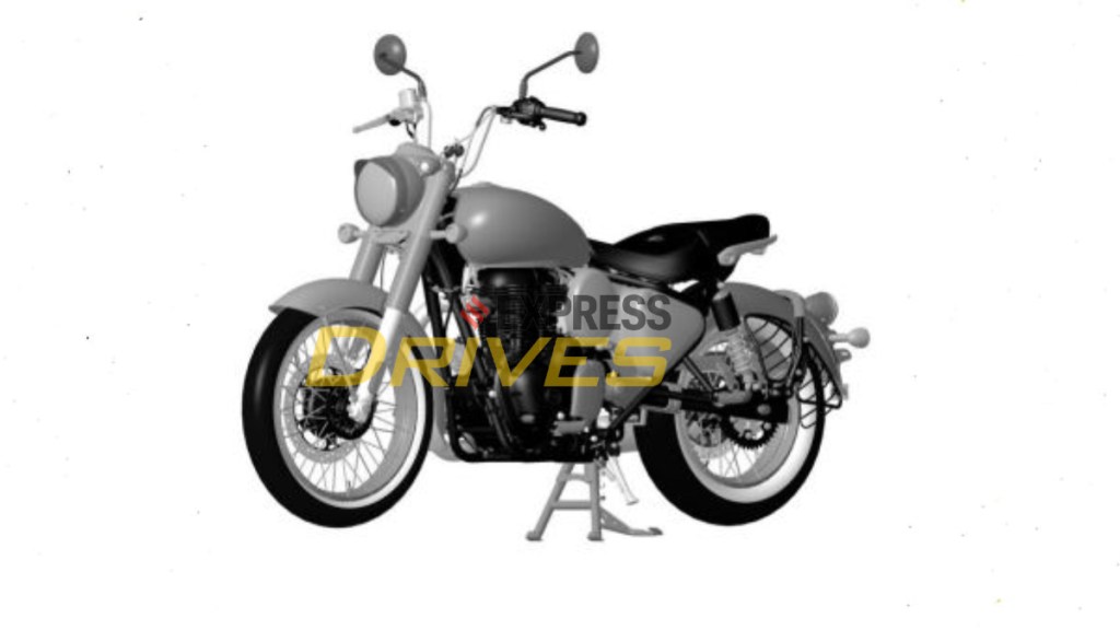 Royal Enfield Bobber patent