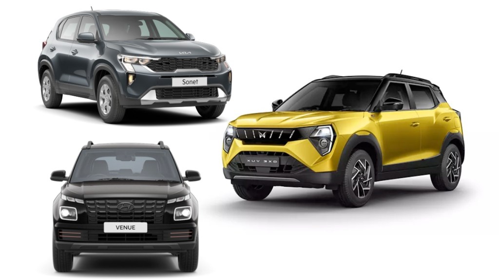 Top 5 most affordable compact SUVs with sunroof XUV3XO to Tata Nexon