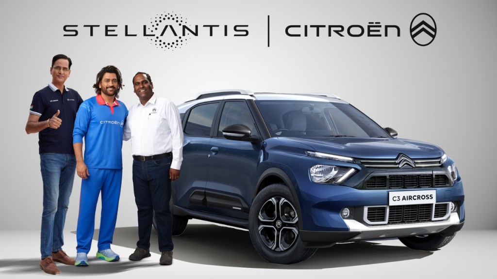 citroen signs dhoni as brand ambassador
