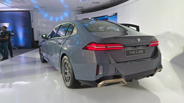 BMW 5 Series LWB rear