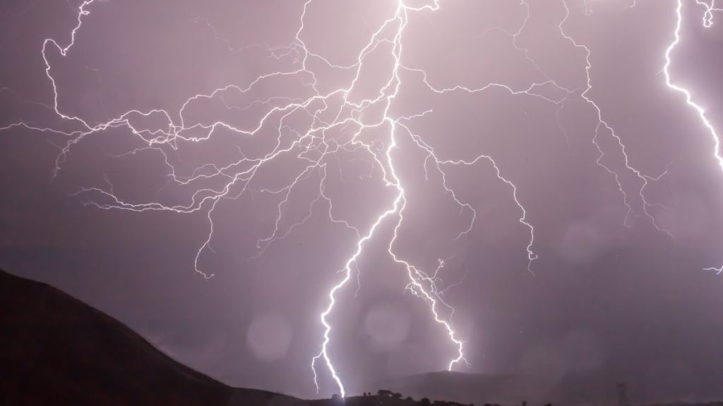 lighting strike