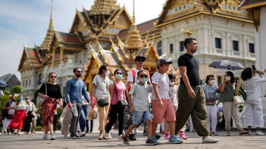 Indian tourist in Thailand