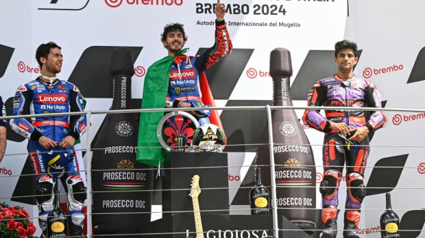 MotoGP Italy podium
