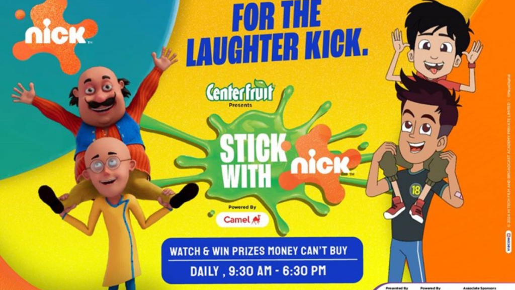 Nick India's "Stick with Nick" campaign (Image: Pr Handout)