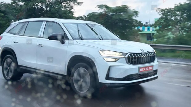 Skoda Kodiaq spied