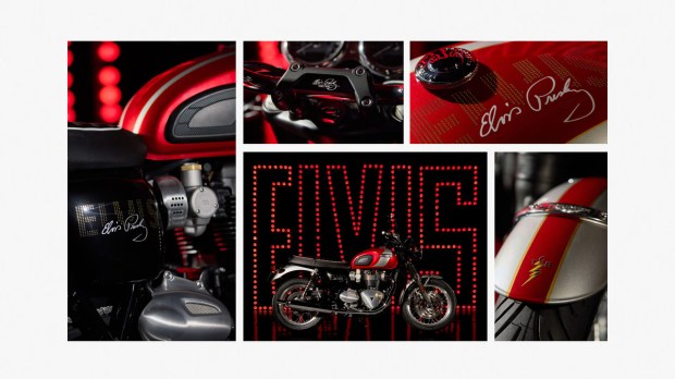 Triumph Bonneville T120 Elvis
