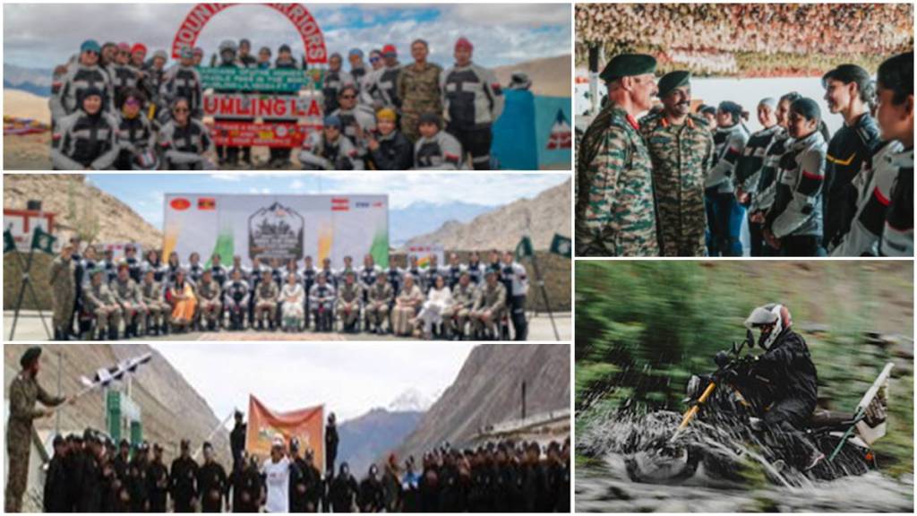 All-Women Motorbike Rally- Kargil Vijay Diwas