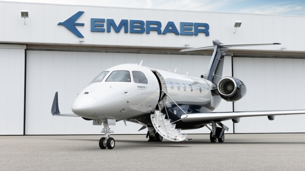 Embraer unveiled the demand of its commercial aircraft.