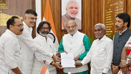 Champai Soren resigns as Jharkhand CM