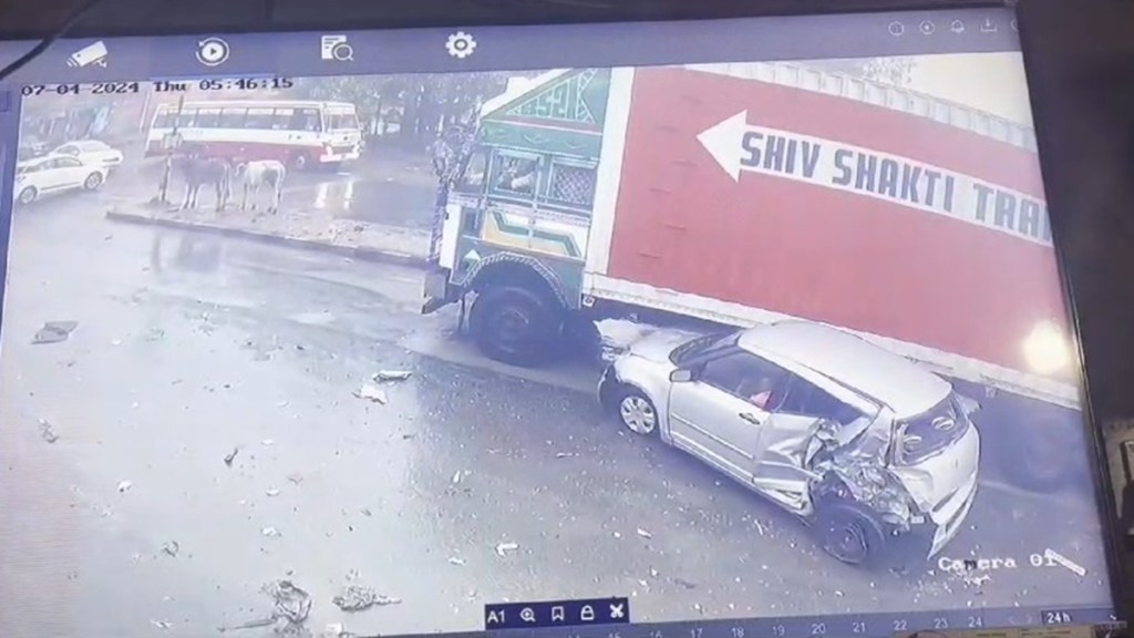 Narrow escape for 40 children as school bus crashes into multiple vehicles in Haryana | Video