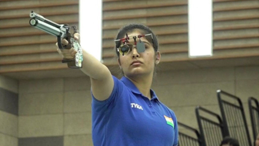 India’s Sarabjot Singh, who narrowly missed out on a spot in the final 8 of the men's 10m Air Pistol on July 27.