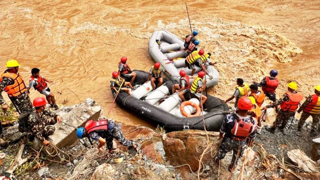 Nepal mudslide
