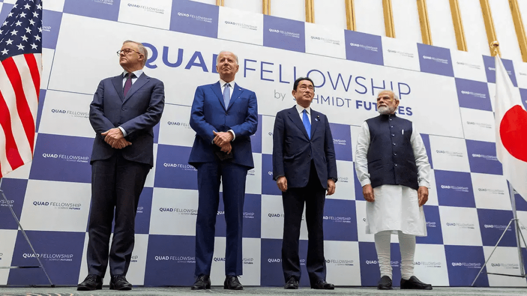 The officials, representing their respective foreign affairs ministries, on July 3, 2024 assessed the advancements made by the Quad Working Groups.
