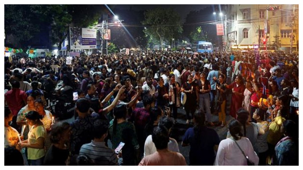 Protests at Kolkata Hospital