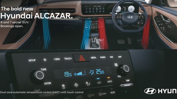 Hyundai Alcazar Dual Zone Automatic Climate Control