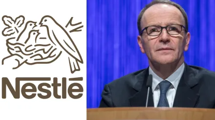 Nestlé CEO Mark Schneider steps down after 8 years, Latin America chief Laurent Freixe named successor.