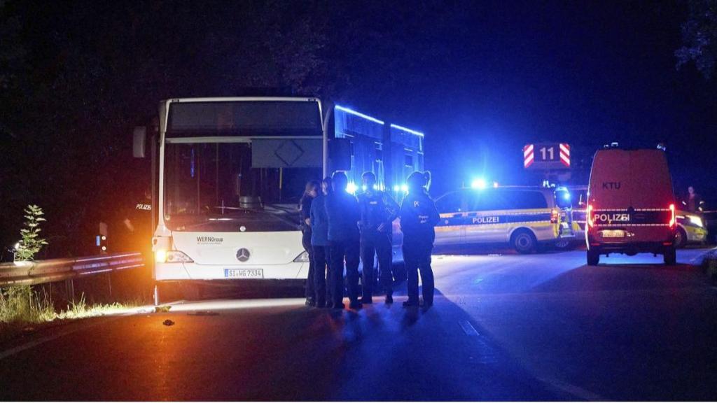 Woman in Germany attacks passengers on bus with knife, 6 injured