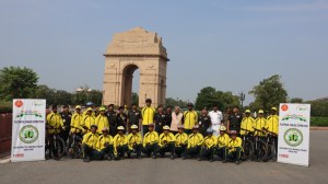 Territorial army sets off on 5,500 km cycling, sailing, scuba expedition from Siachen Glacier to Indira Point Territorial Army marked platinum jubilee by embarking on historic expedition.