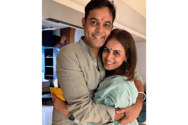 Next to the list is Genelia D'Souza who shared a cute picture of herself and her brother Nigel. The actress wrote him a note, too. 