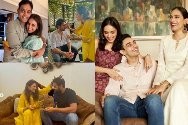 Raksha Bandhan is being celebrated with great fervor across Bollywood and the country, highlighting the special bond between siblings. This year, many celebrities have shared heartfelt tributes on social media, posting nostalgic photos and cherished moments from their youth. From Sanjay Dutt to Sonam Kapoor, stars have opened a window into their personal lives, offering fans a glimpse of their deep and loving connections with their brothers and sisters. These shared snapshots add a personal and poignant touch to the festive celebrations. (Photo: Instagram)