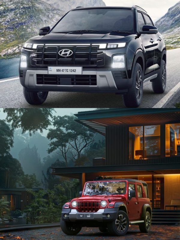 Mahindra Thar vs Hyundai Creta