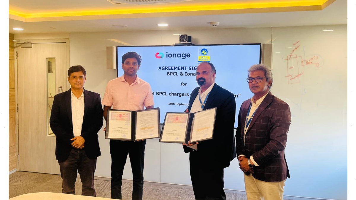 Boosting EV infra! Bharat Petroleum extends partnership with Ionage