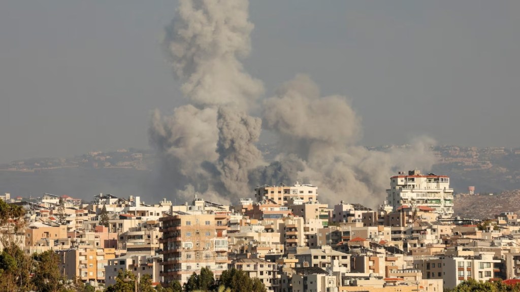Israel intensifies airstrikes on Hezbollah command in Beirut, thousands flee amid rising tensions  