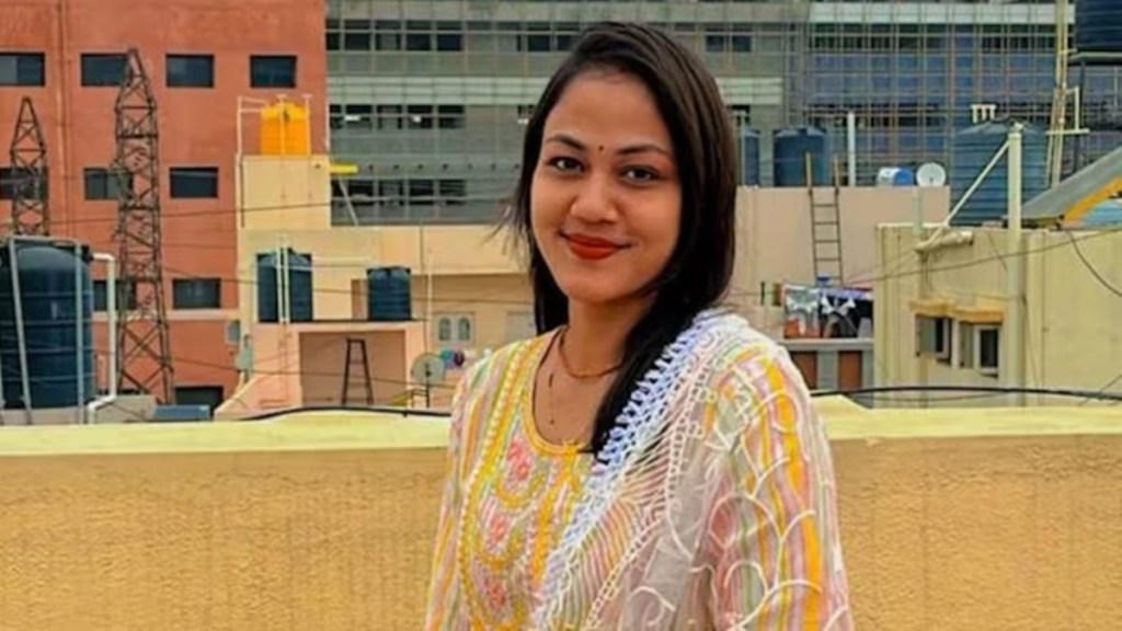 The woman's body was found chopped and stuffed inside a fridge. 