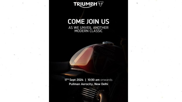 Triumph 400cc bike