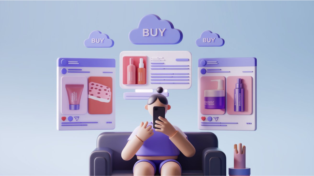 Social commerce is set to reach a 25% penetration rate in 2024, indicating that one in four potential customers use social media to shop, according to a report by Hostinger Tutorials. (This is an AI-Generated image with Ideogram)