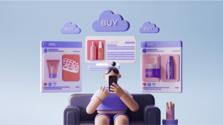 Social commerce is set to reach a 25% penetration rate in 2024, indicating that one in four potential customers use social media to shop, according to a report by Hostinger Tutorials. (This is an AI-Generated image with Ideogram)