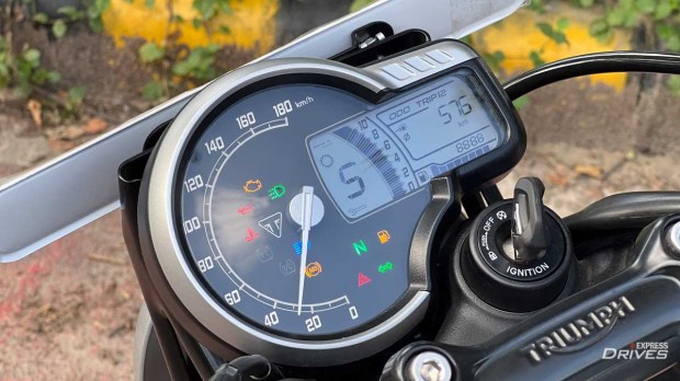 The speedo console is also the same unit, but the T4 misses out on Traction Control to save costs.